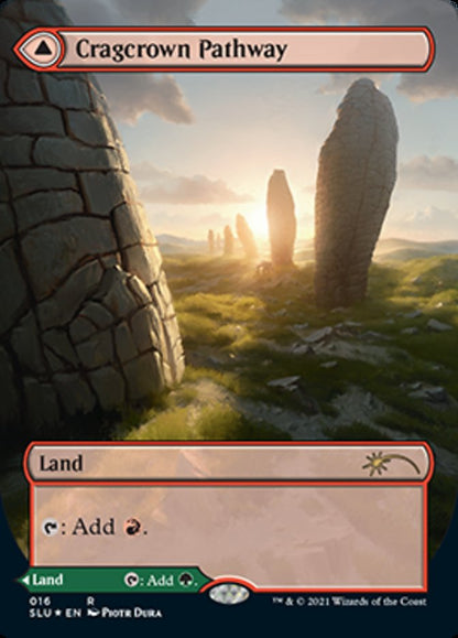 Cragcrown Pathway // Timbercrown Pathway (016) Foil - Secret Lair: Ultimate Edition