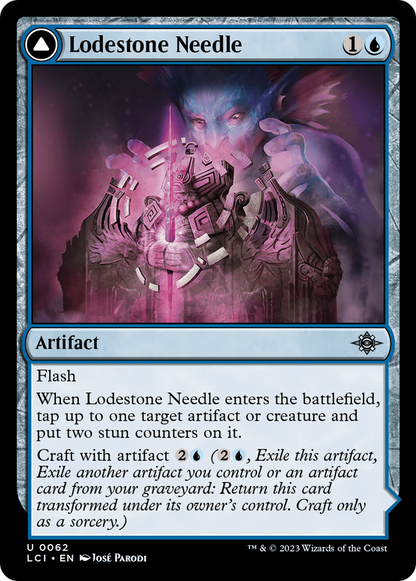 Lodestone Needle (062) Foil - The Lost Caverns of Ixalan