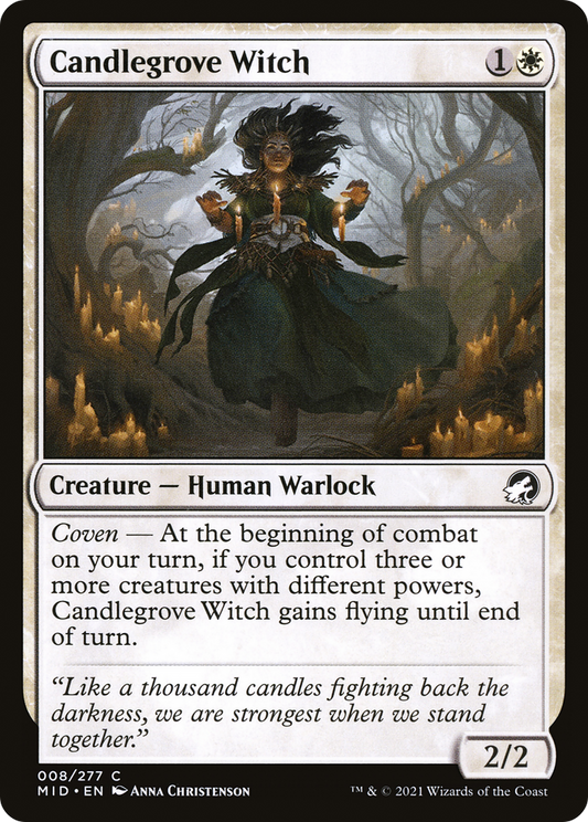 Candlegrove Witch [Innistrad: Midnight Hunt]