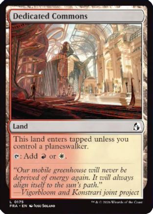 Dedicated Commons (175) - Reality Fracture