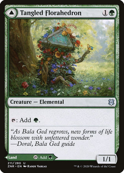 Tangled Florahedron (211) Foil - Zendikar Rising