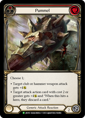 Pummel (Red) [JDG012] (Promo)  Cold Foil | Silver Goblin