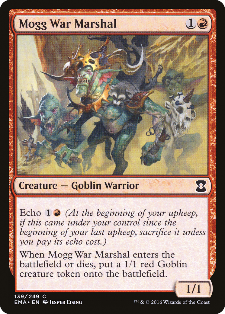 Mogg War Marshal (139) - Eternal Masters Foil
