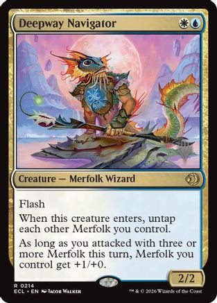 Deepway Navigator (Promo Pack) (214) - Lorwyn Eclipsed