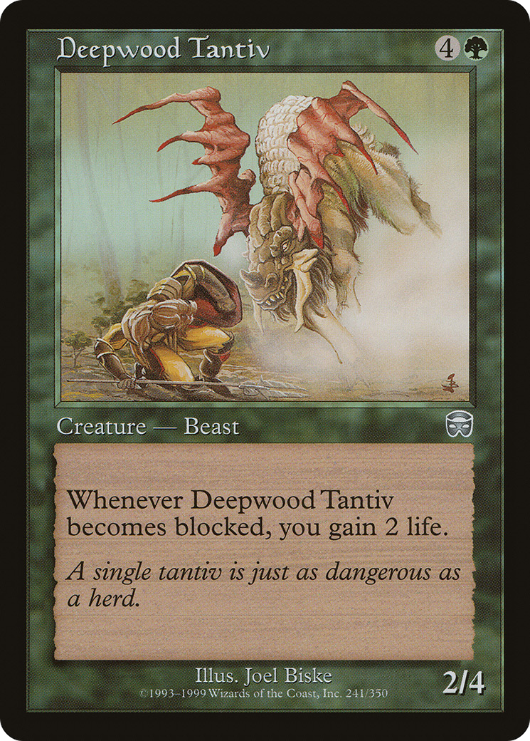 Deepwood Tantiv (241) - Mercadian Masques