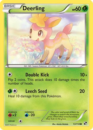 Deerling (13) - Black & White