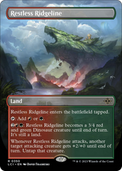 Restless Ridgeline (Borderless) [The Lost Caverns of Ixalan] | Silver Goblin