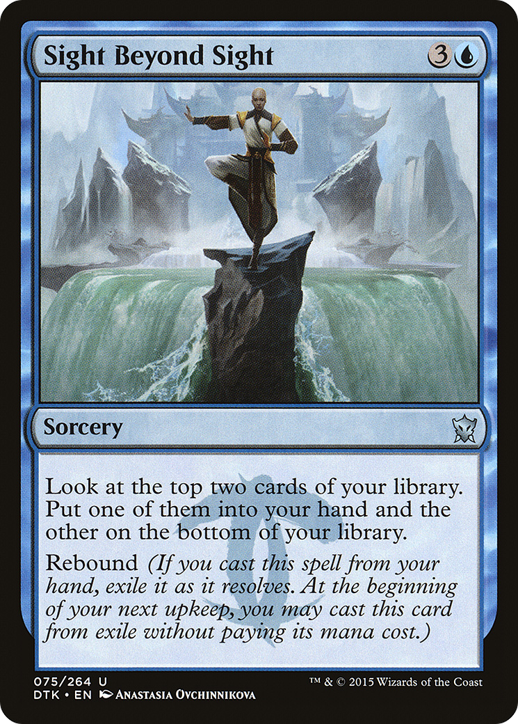 Sight Beyond Sight (075) Foil - Dragons of Tarkir