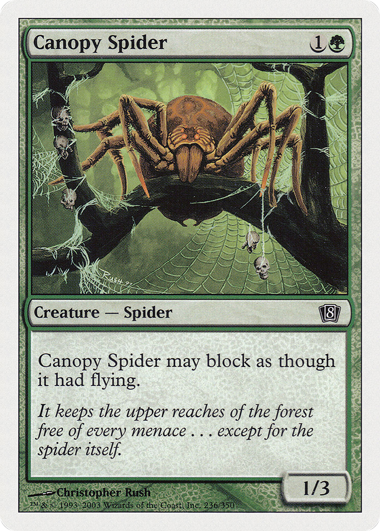 Canopy Spider (236) - Eighth Edition