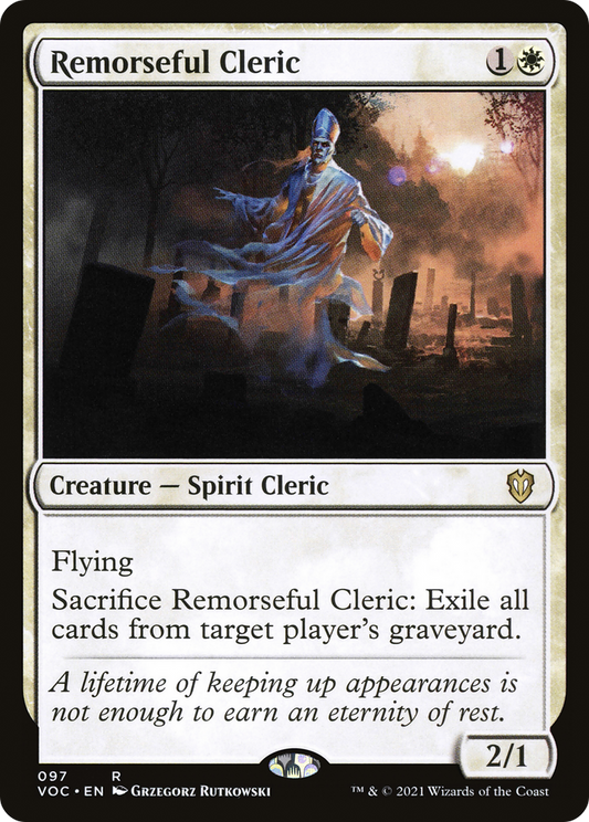 Remorseful Cleric (097) - Crimson Vow Commander