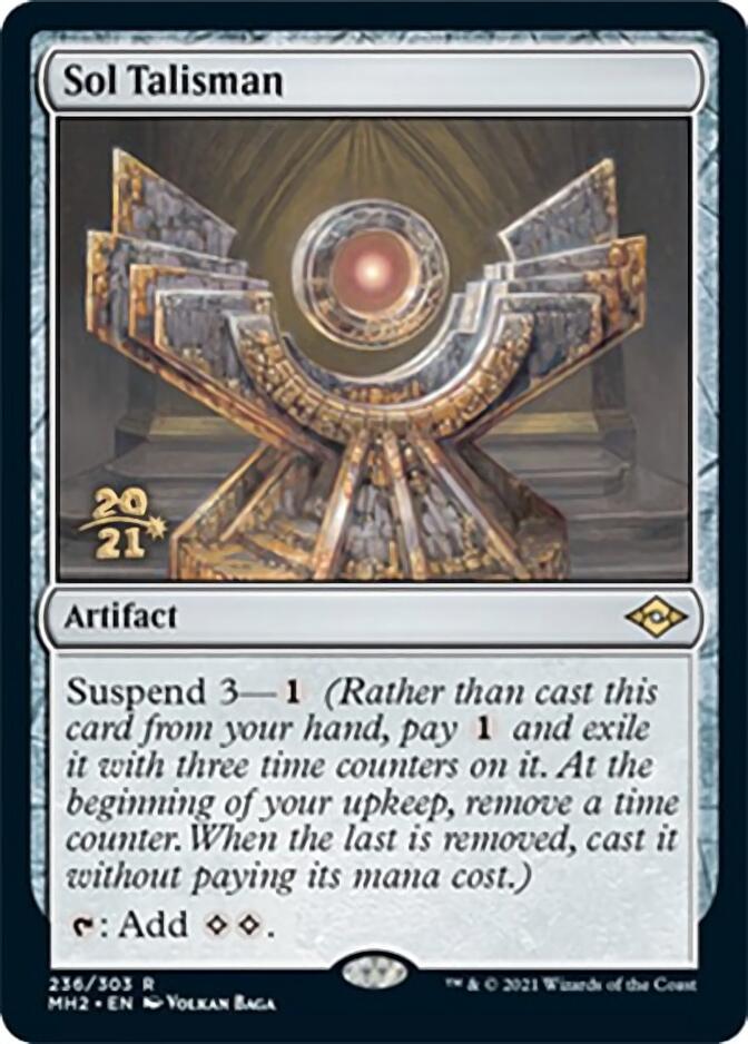 Sol Talisman [Modern Horizons 2 Prerelease Promos] | Silver Goblin