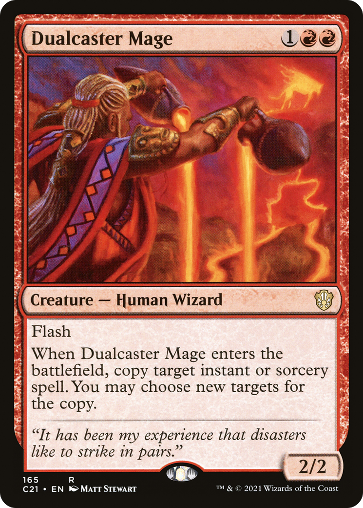 Dualcaster Mage (165) - Commander 2021