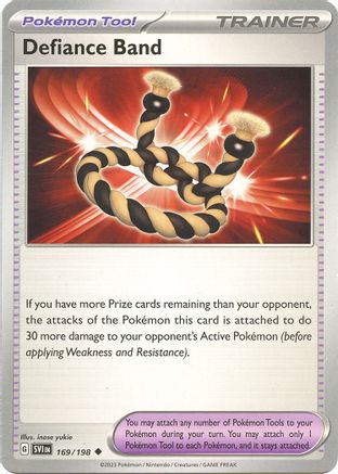 Defiance Band (169) Reverse Holofoil - Scarlet & Violet