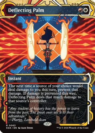 Deflecting Palm (063) Foil - Secrets of Strixhaven: Mystical Archive