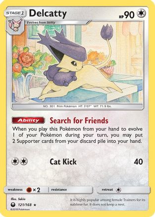 Delcatty (121) Holofoil - Celestial Storm