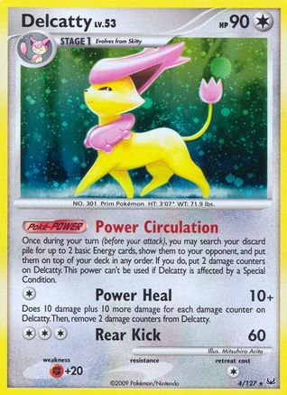 Delcatty (4) Holofoil - Platinum