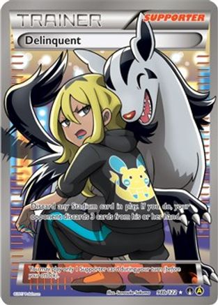 Delinquent (Full Art) (98b) Holofoil - BREAKpoint
