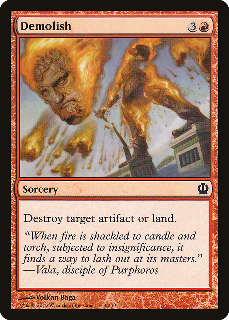Demolish (118) - Theros