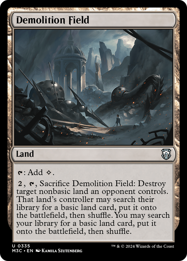 Demolition Field (335) - Commander: Modern Horizons 3