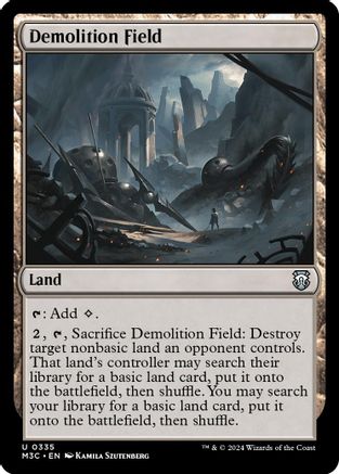 Demolition Field (335) Ripple Foil - Commander: Modern Horizons 3