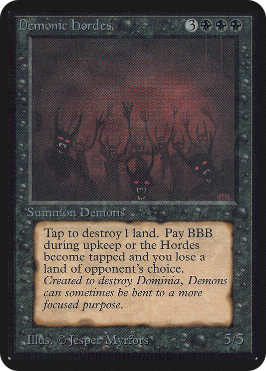Demonic Hordes - Limited Edition Alpha