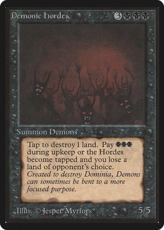 Demonic Hordes - Limited Edition Beta