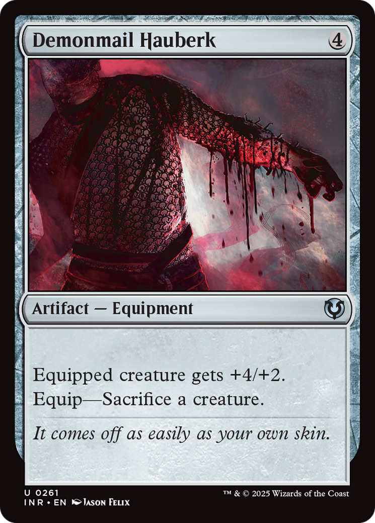 Demonmail Hauberk (261) Foil - Innistrad Remastered