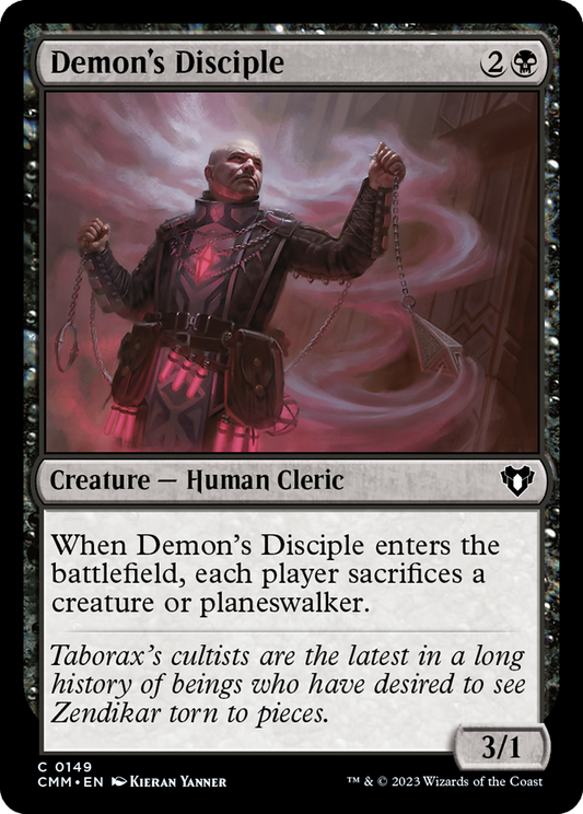 Demon's Disciple (149) - Commander Masters