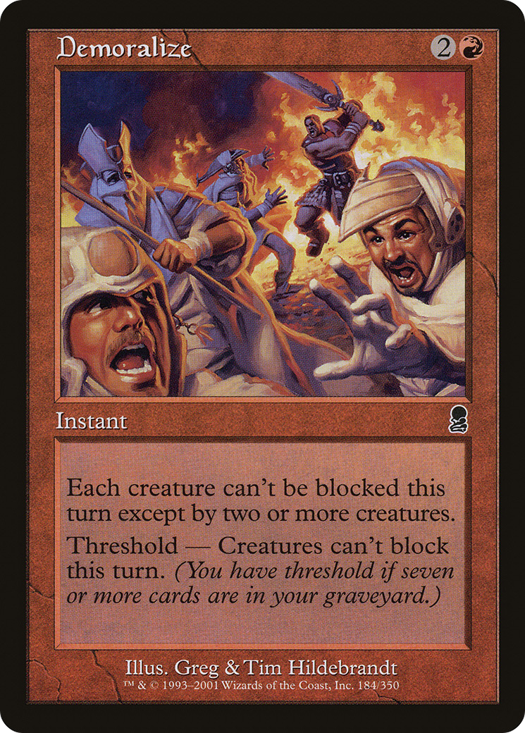 Demoralize (184) - Odyssey
