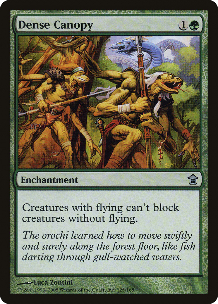Dense Canopy (125) Foil - Saviors of Kamigawa