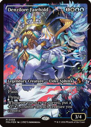 Denzilore Fatehold (Showcase) (408) Foil - Reality Fracture
