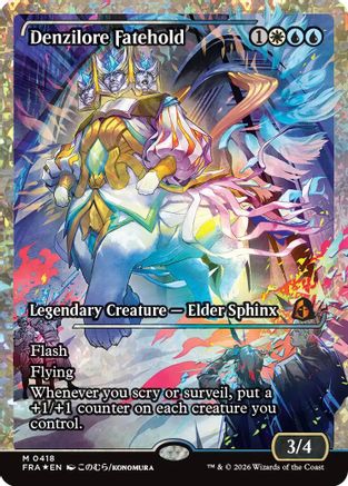 Denzilore Fatehold (Showcase) (418) Fracture Foil - Reality Fracture