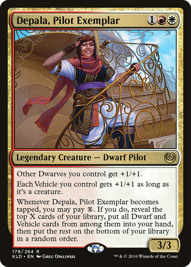Depala, Pilot Exemplar (178) Foil - Kaladesh