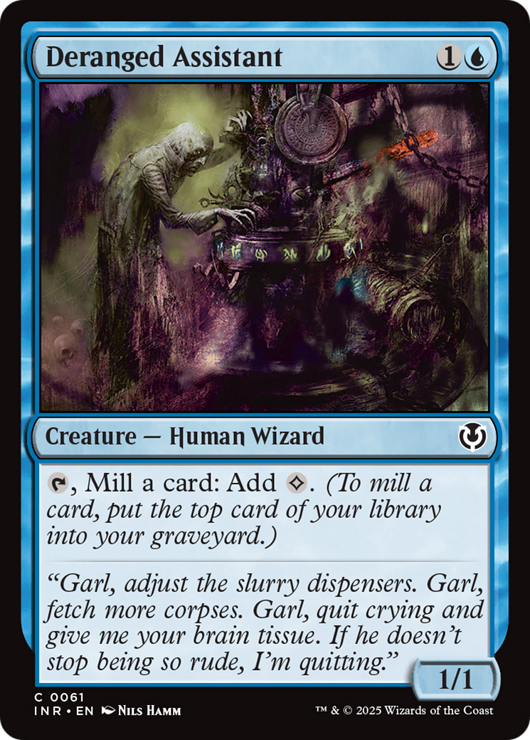 Deranged Assistant (061) Foil - Innistrad Remastered