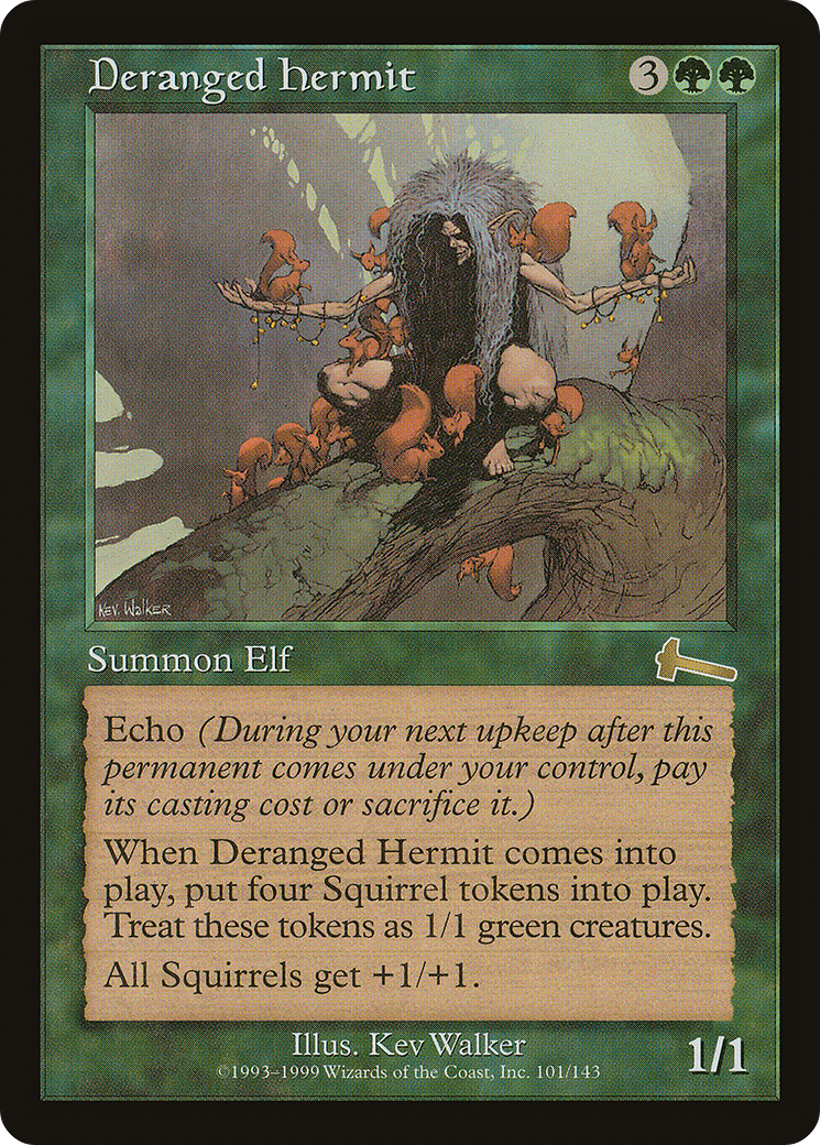 Deranged Hermit (101) - Urza's Legacy