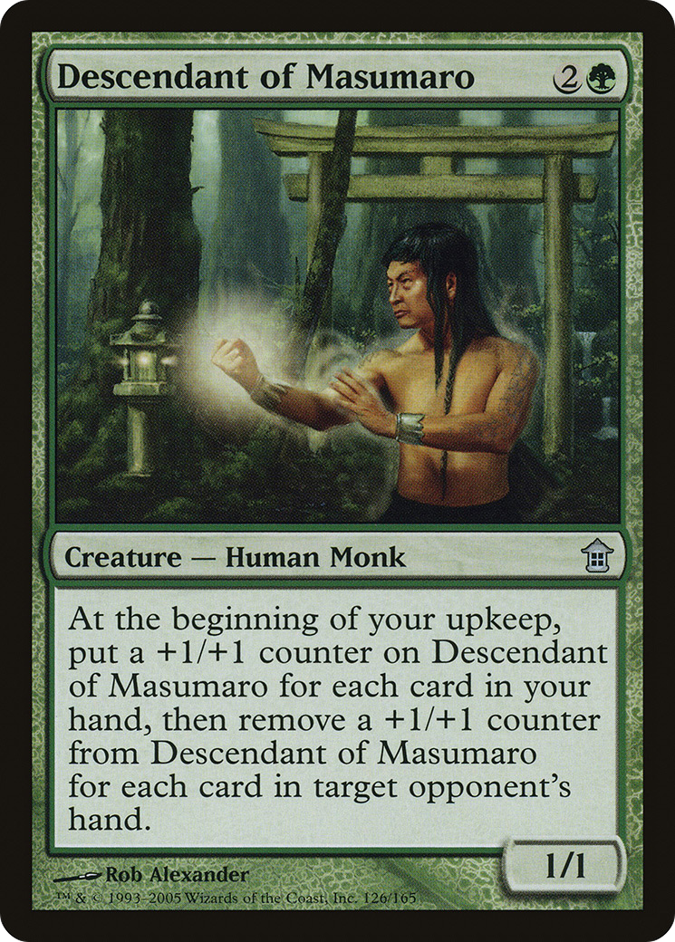 Descendant of Masumaro (126) - Saviors of Kamigawa