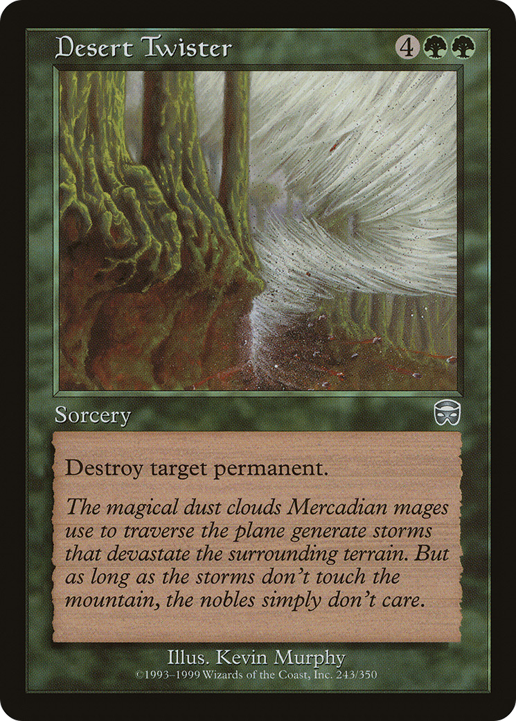 Desert Twister (243) Foil - Mercadian Masques