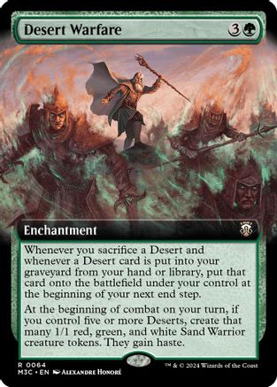 Desert Warfare (Extended Art) (064) Ripple Foil - Commander: Modern Horizons 3