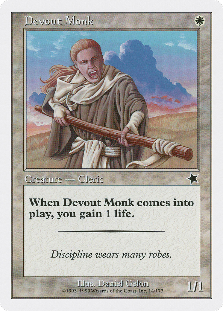 Devout Monk (014) - Starter 1999