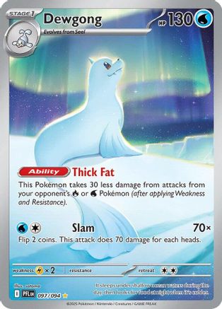 Dewgong (97) Holofoil - Phantasmal Flames