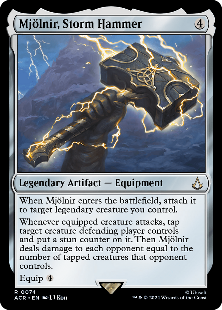 Mjolnir, Storm Hammer (074) Foil - Assassin's Creed