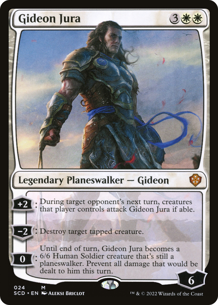 Gideon Jura (024) - Starter Commander Decks