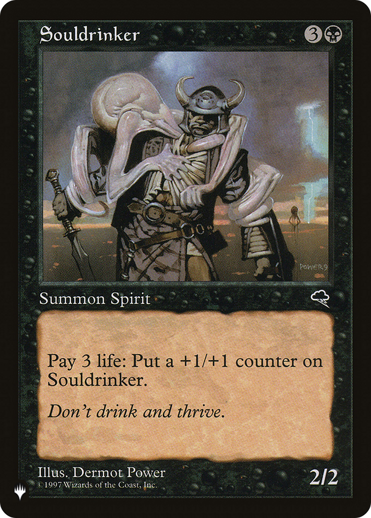 Souldrinker (Retro) (TMP-158) - The List
