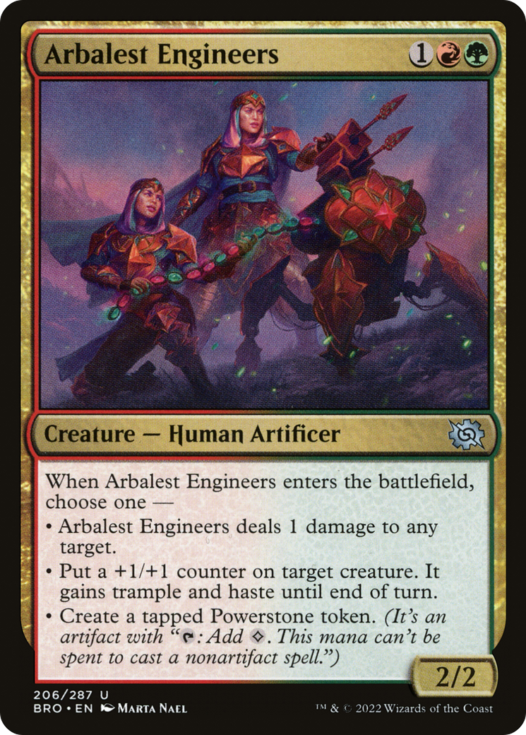 Arbalest Engineers (206) Foil - The Brothers' War