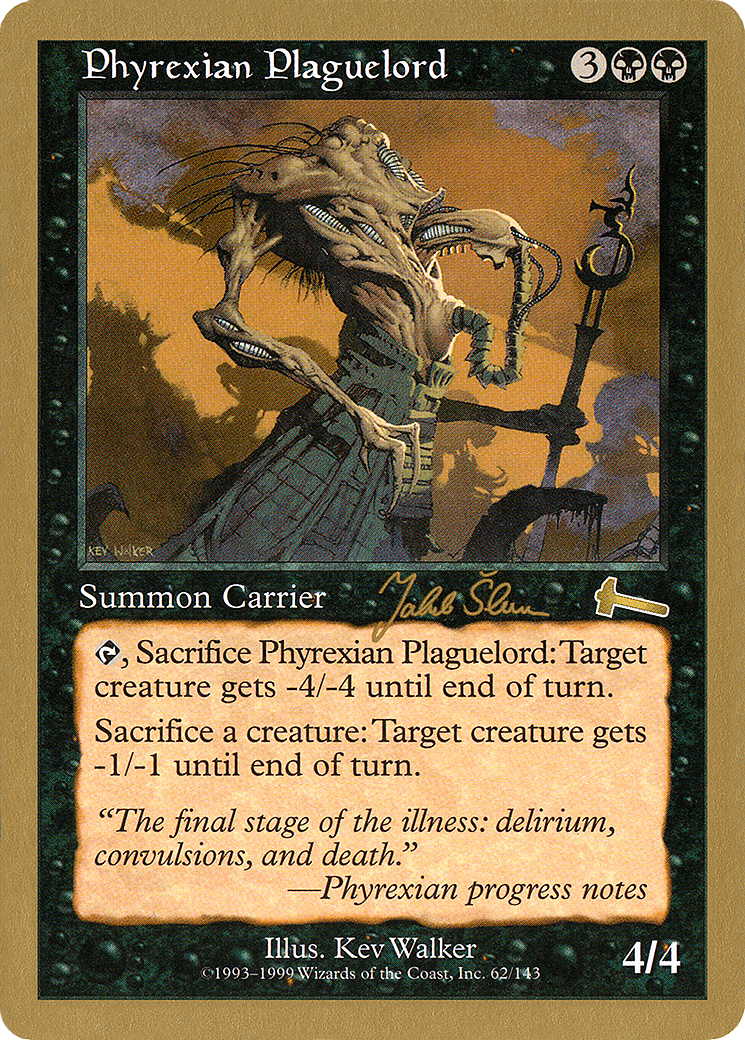 Phyrexian Plaguelord - 1999 Jakub Slemr (ULG) (Retro) - World Championship Decks 1999
