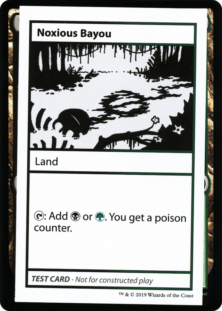 Noxious Bayou (No PW Symbol) - Mystery Booster Playtest Cards 2021
