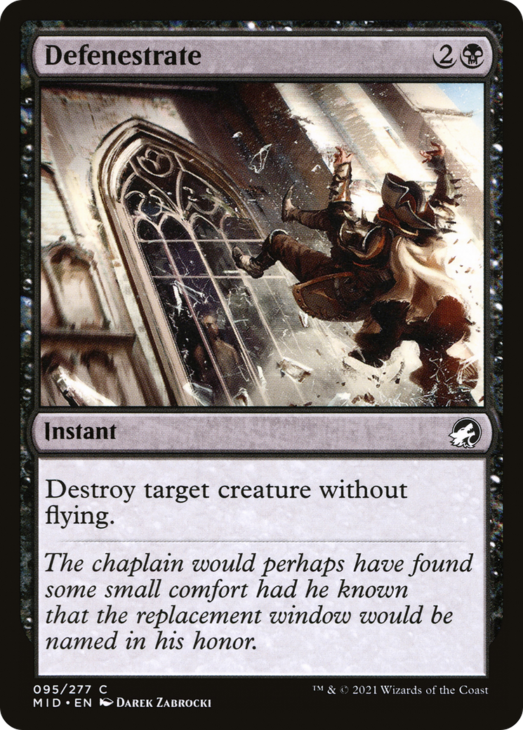 Defenestrate (095) - Innistrad: Midnight Hunt
