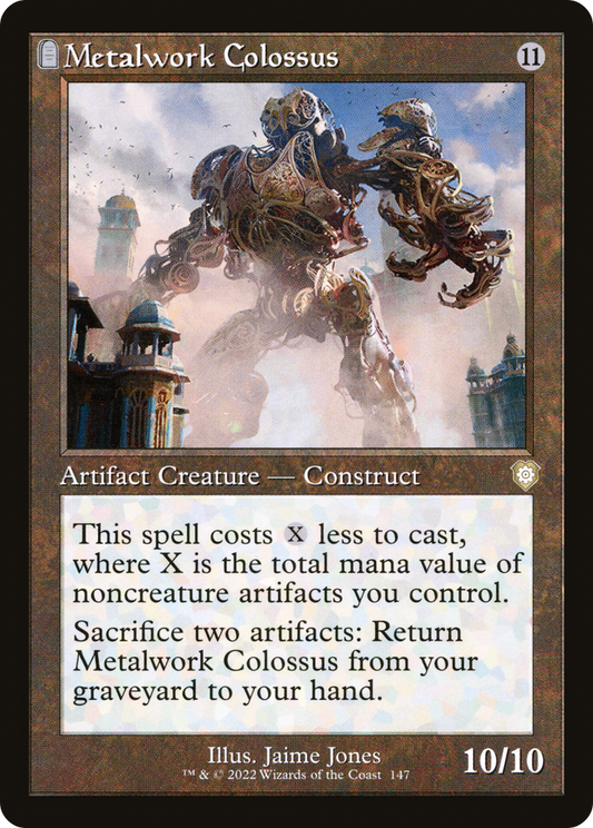 Metalwork Colossus (Retro) (147) - The Brothers' War Commander