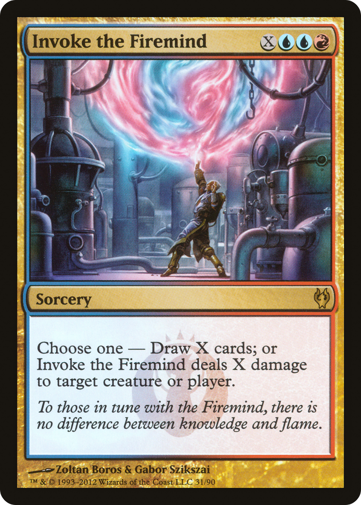 Invoke the Firemind (031) - Duel Decks: Izzet vs. Golgari