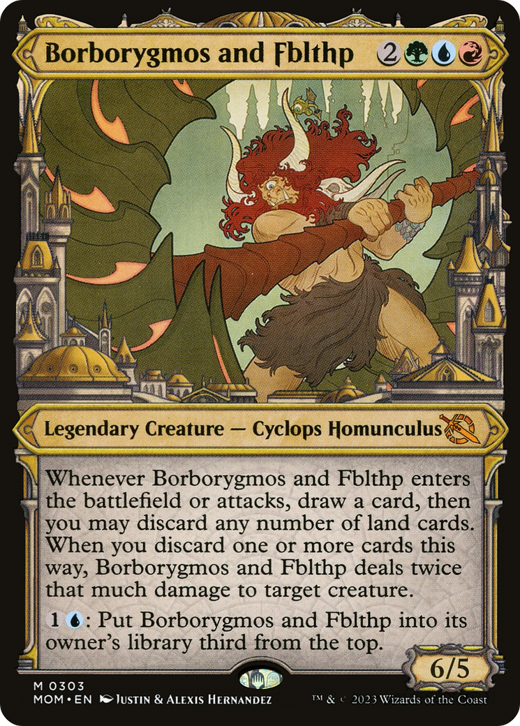 Borborygmos and Fblthp (Showcase) (303) - March of the Machine